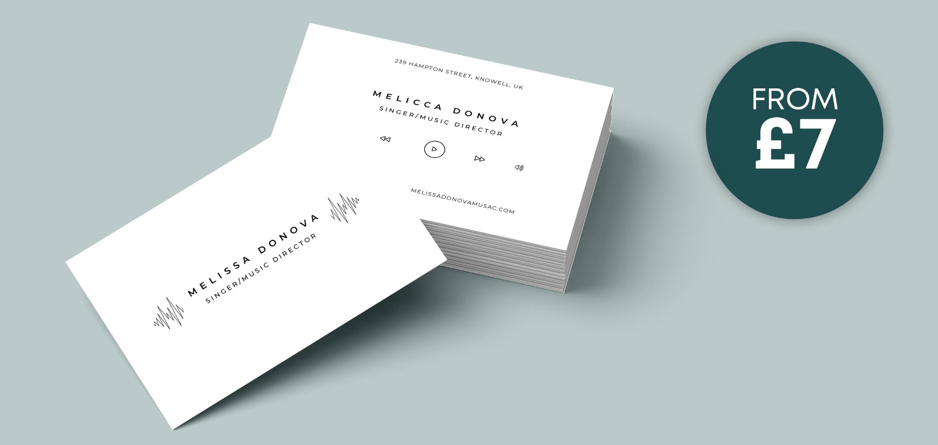 Business Cards from £7