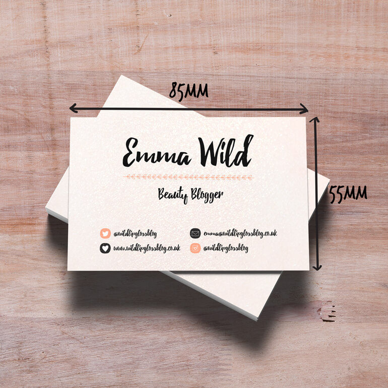 Business Cards Design & Printing From £6